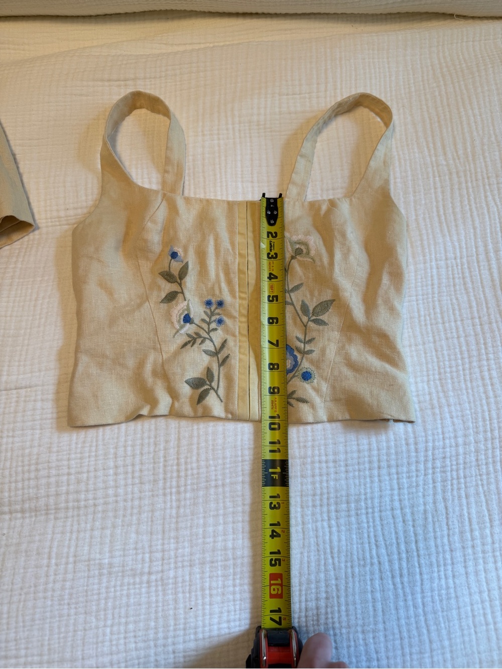 Reformation - Linen Embroidered Skirt Set - 2/4 - Picture 10 of 12